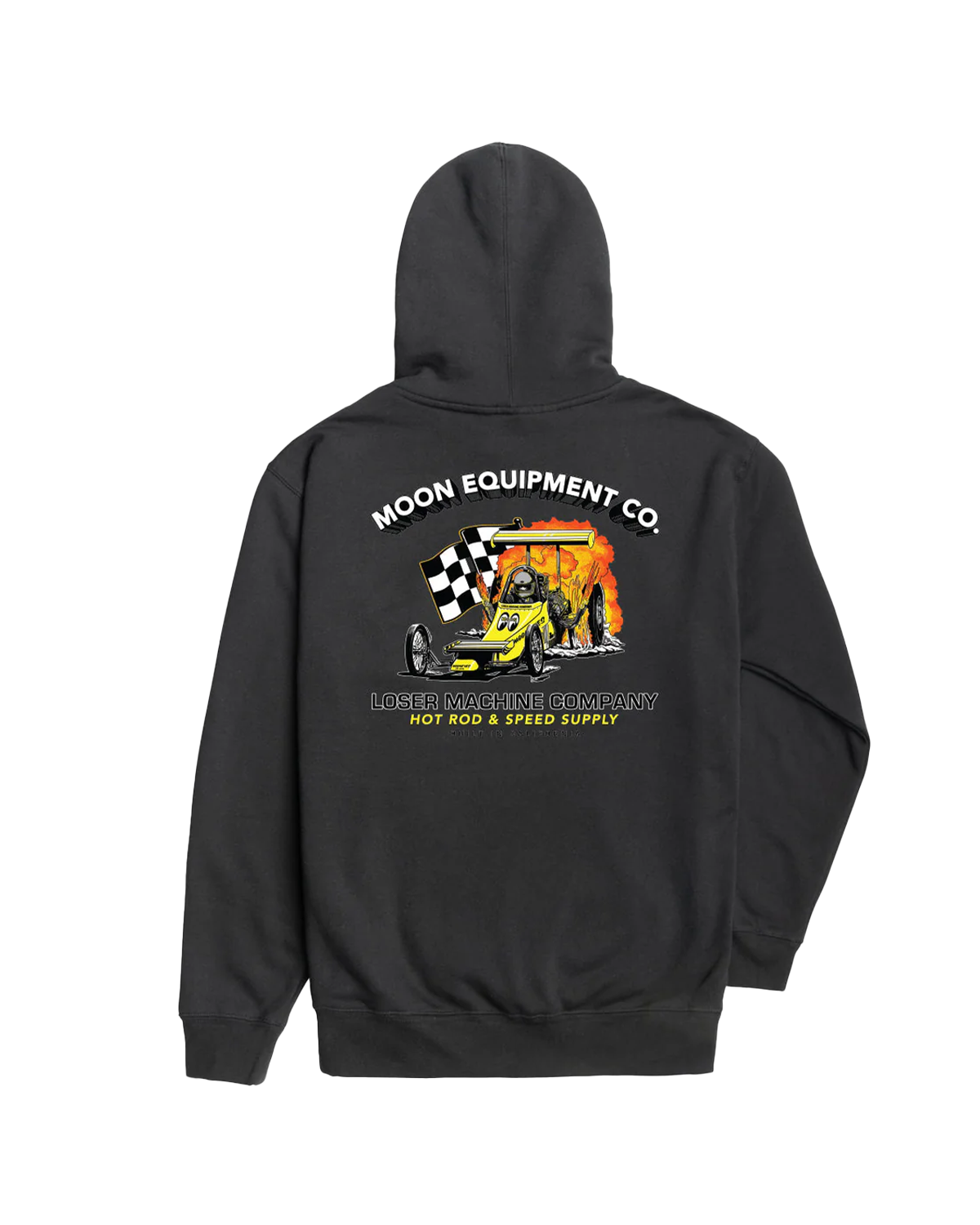 LMC X MOONEYES SMOKE EM PULLOVER HOOD