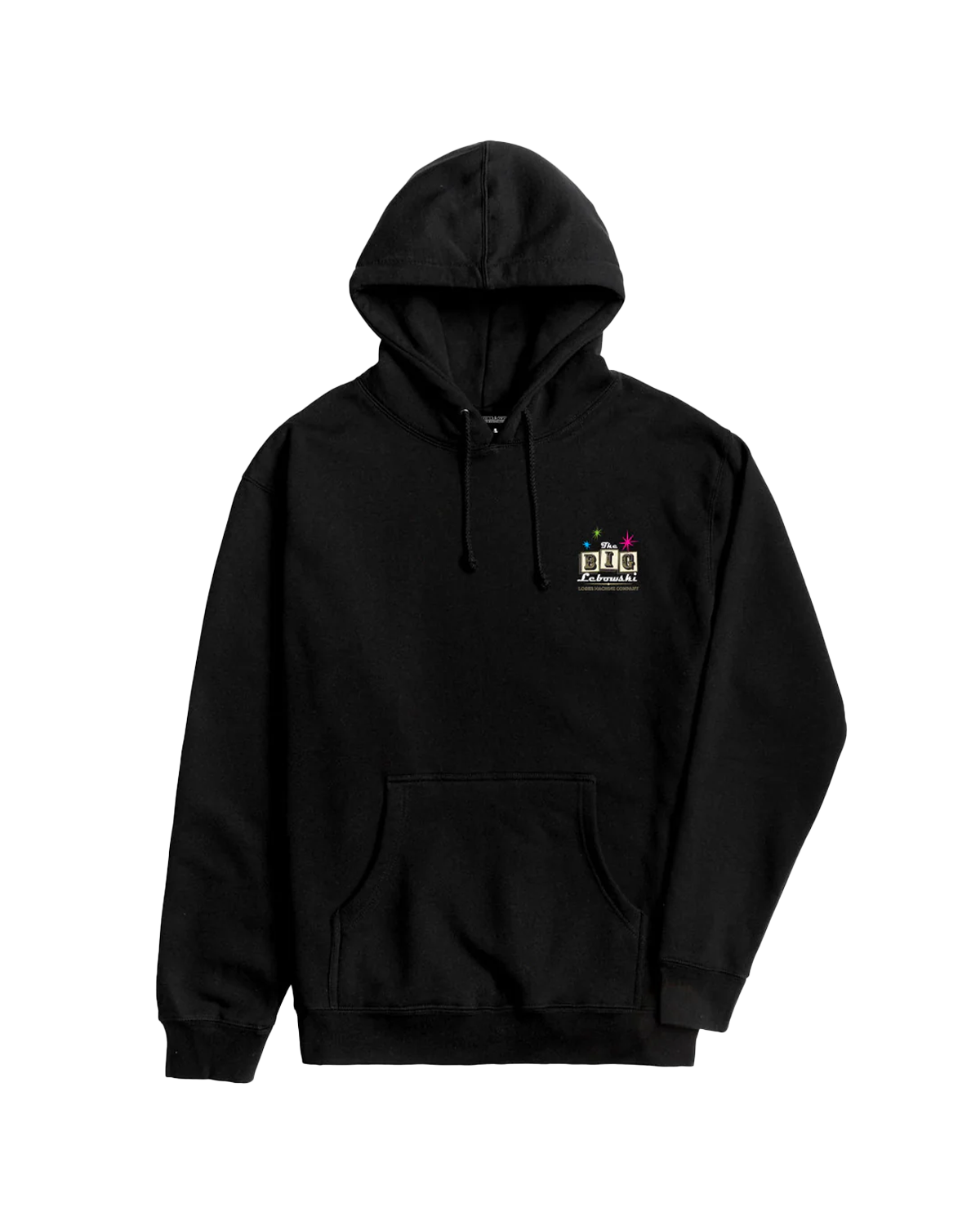 LMC X THE BIG LEBOWSKI STRIKES AND GUTTERS PULLOVER HOOD (zoomed)