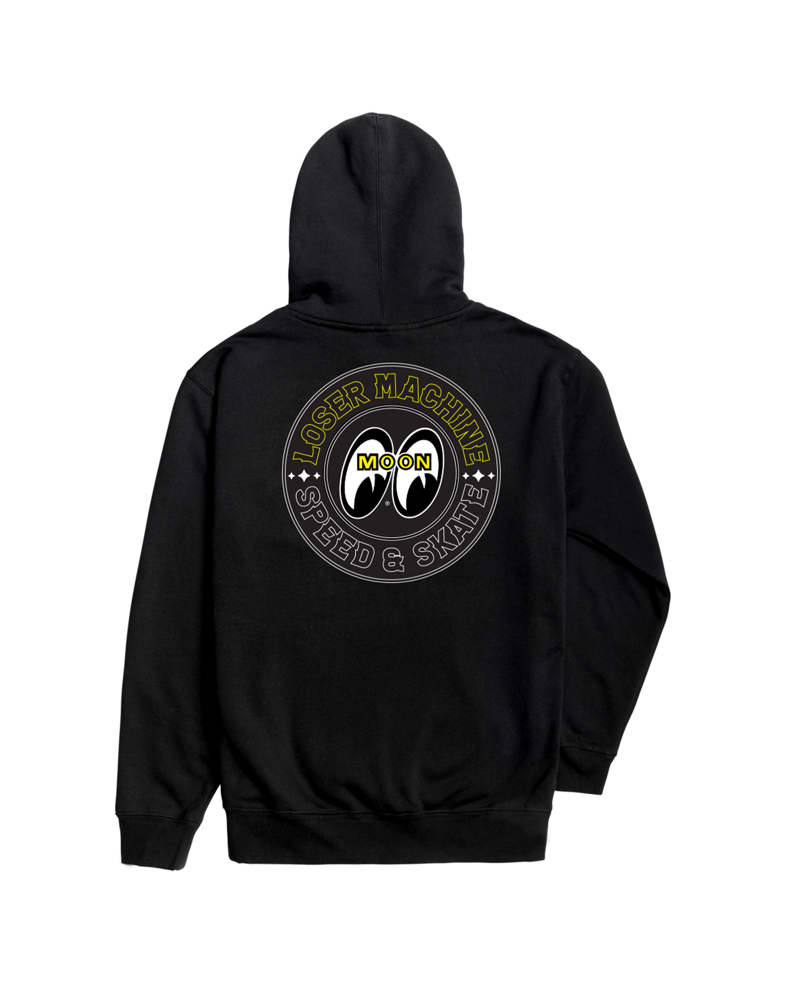 LMC X MOONEYES FACTORY TEAM II PULLOVER HOODED SWEATSHIRT (zoomed)
