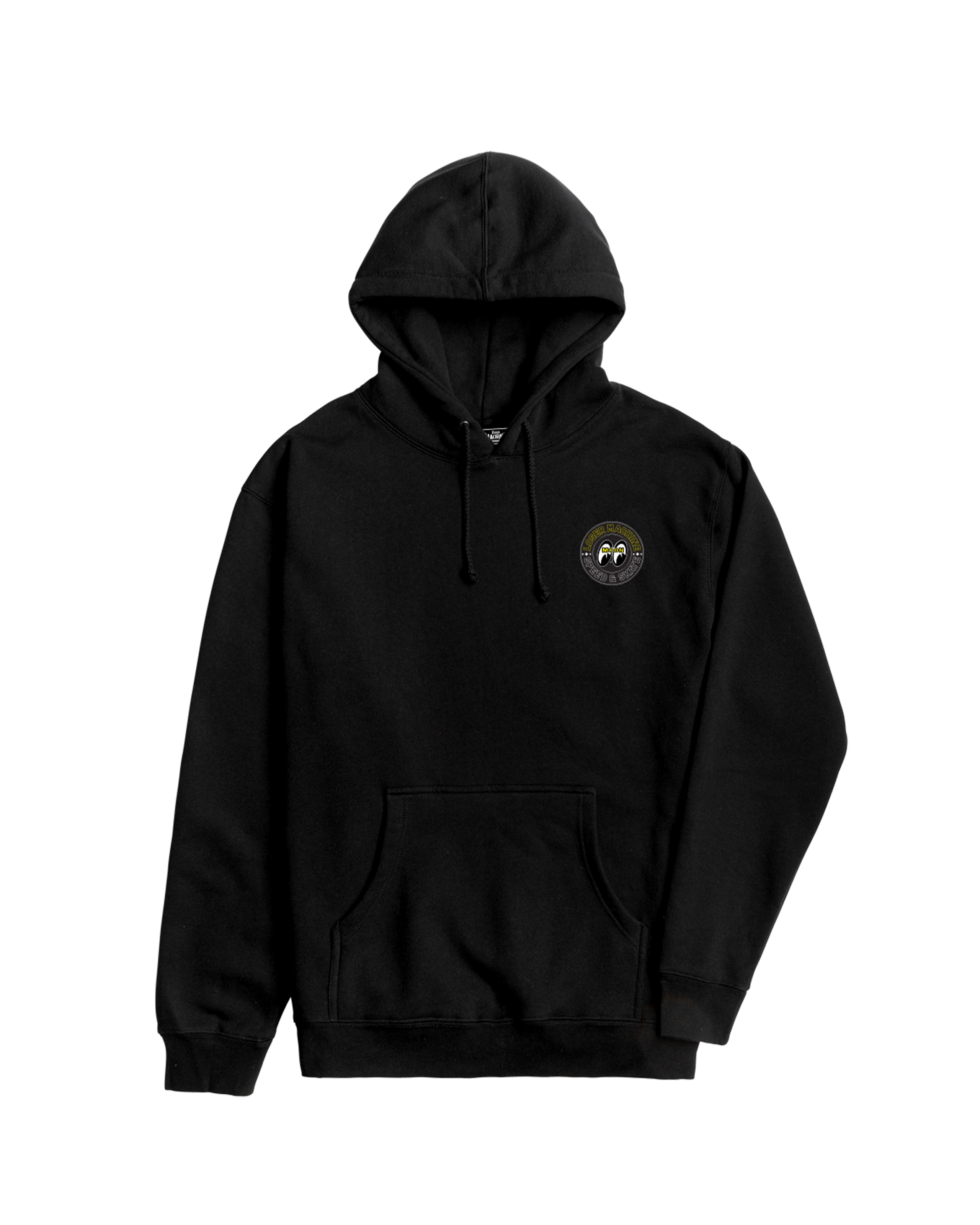 LMC X MOONEYES FACTORY TEAM II PULLOVER HOODED SWEATSHIRT (zoomed)
