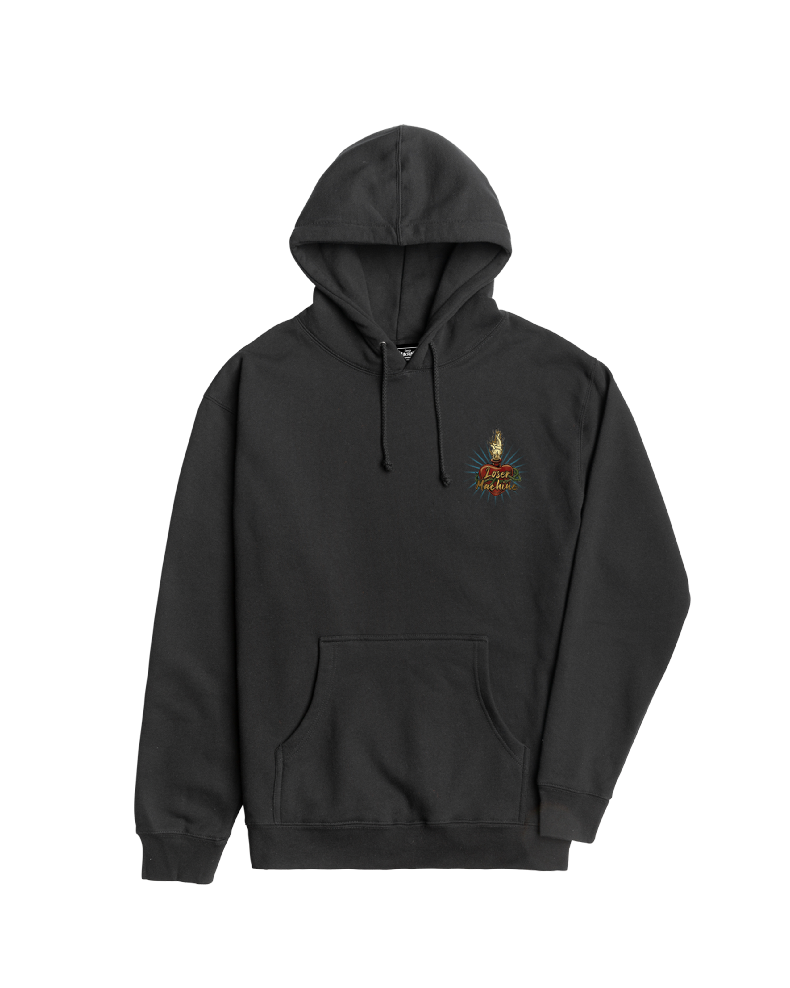 PURE HEART PULLOVER HOOD SWEATSHIRT (zoomed)