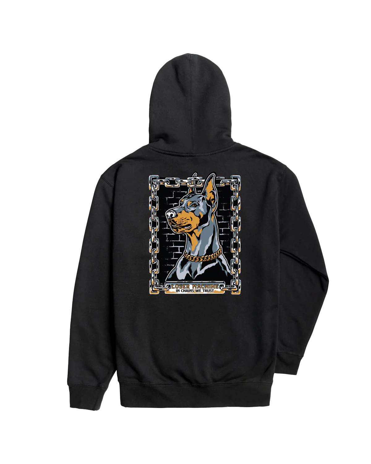 CHAINLINK ZIP UP HOOD