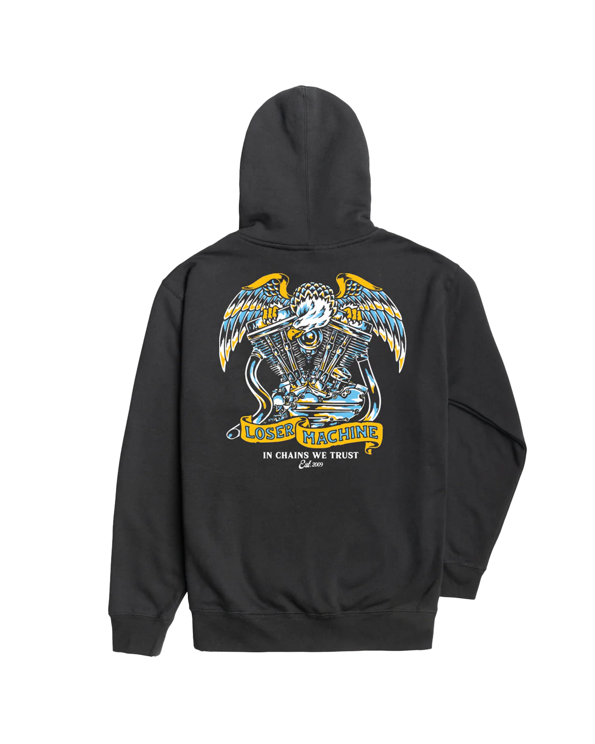 CHROME COVERS ZIP HOOD