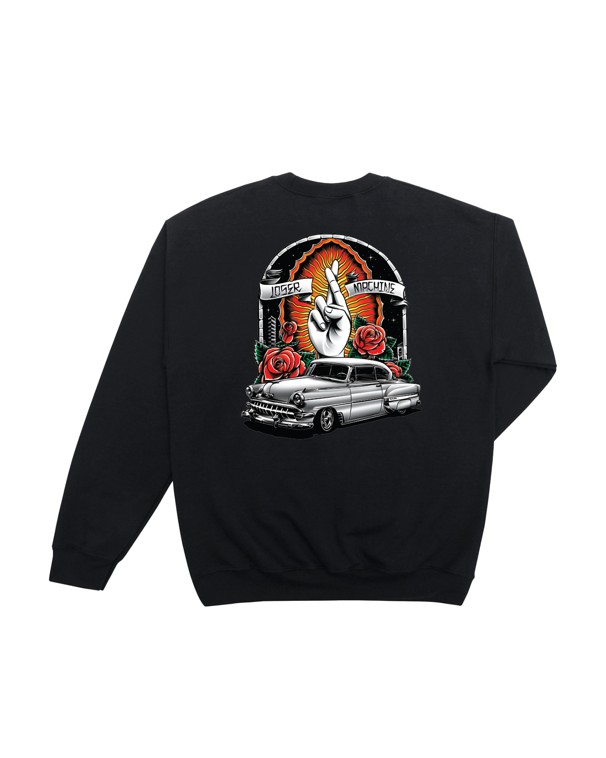 BEL AIR CREWNECK (zoomed)