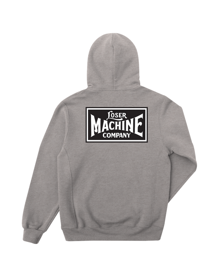 loser machine new og pullover heather grey
