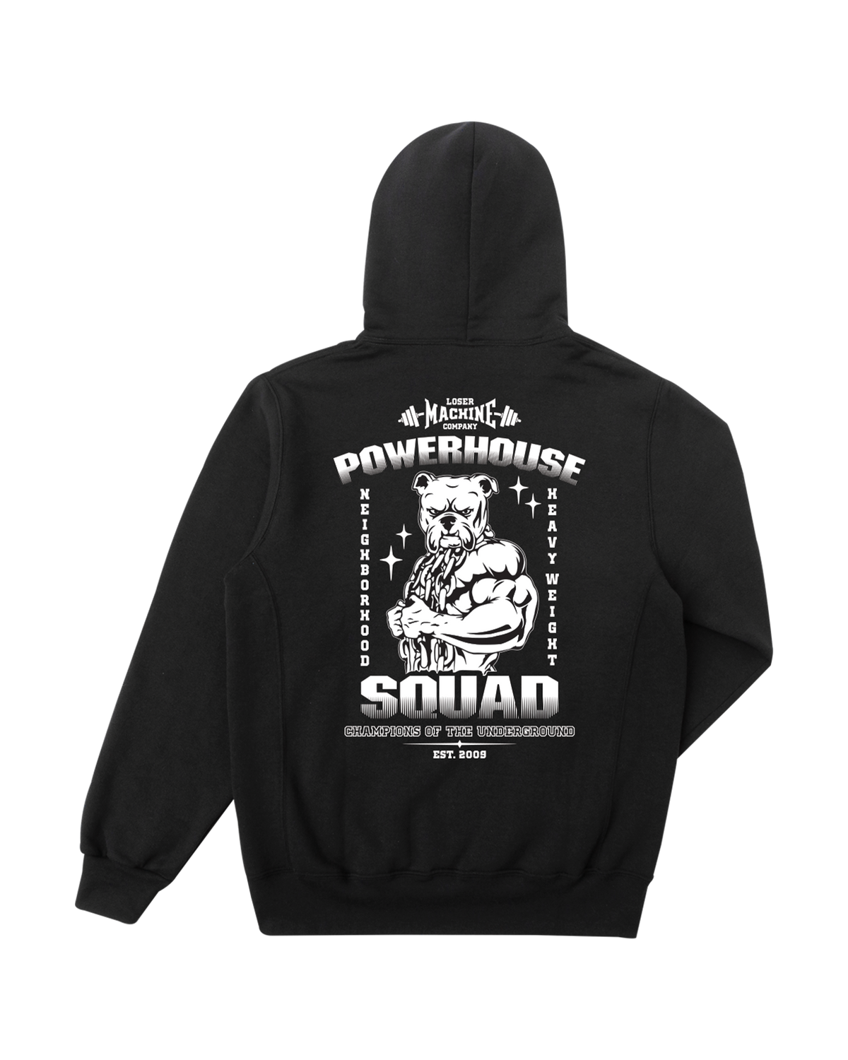 POWERHOUSE HOODED SWEATSHIRT