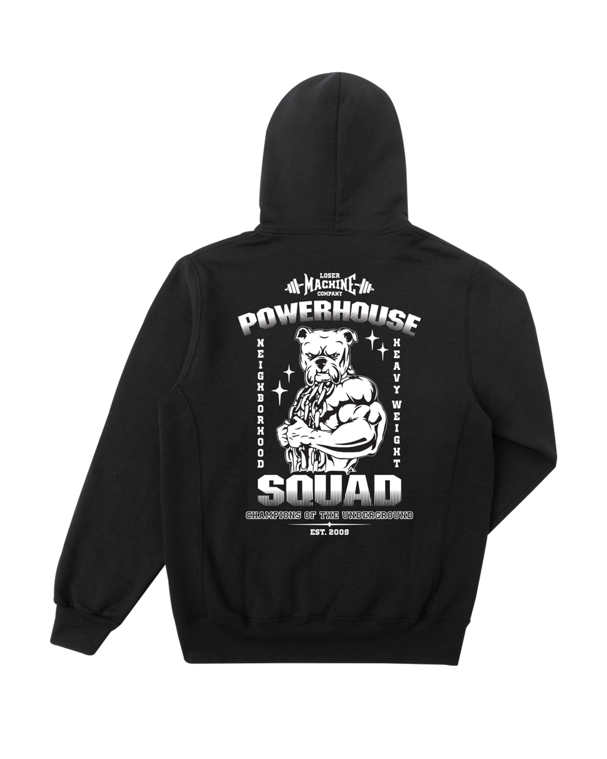 POWERHOUSE HOODED SWEATSHIRT