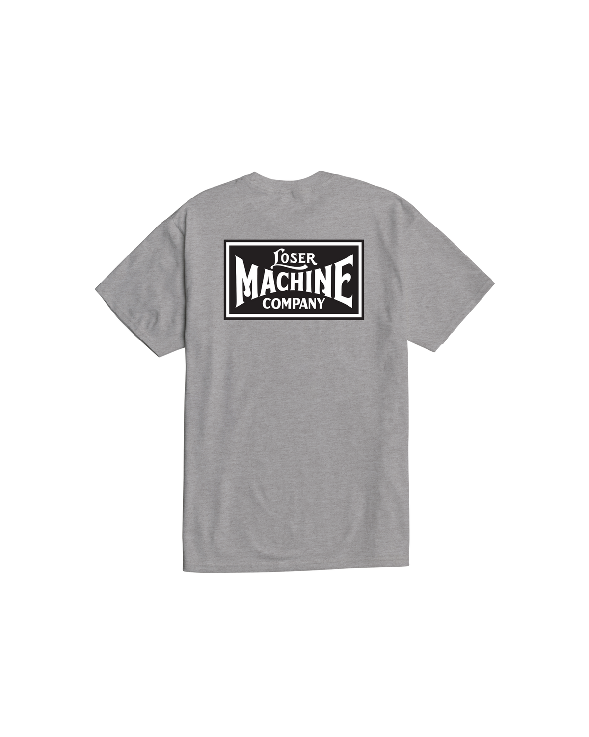 loser machine new og stock t-shirt heather grey