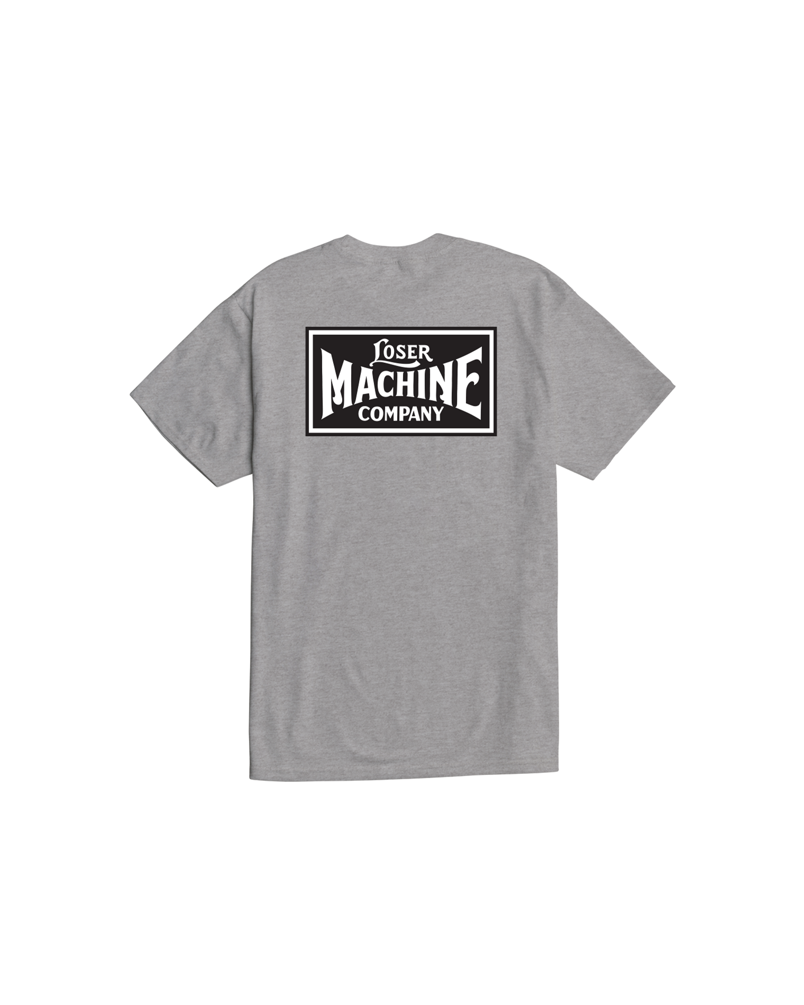 loser machine new og stock t-shirt heather grey (zoomed)