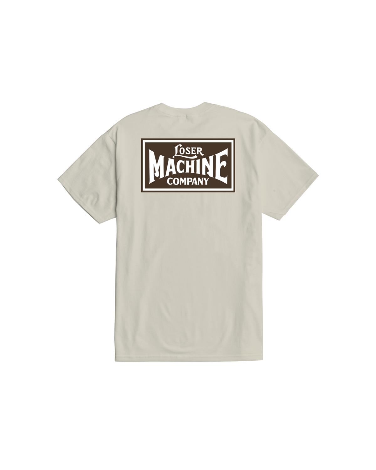 loser machine new og stock t-shirt cream