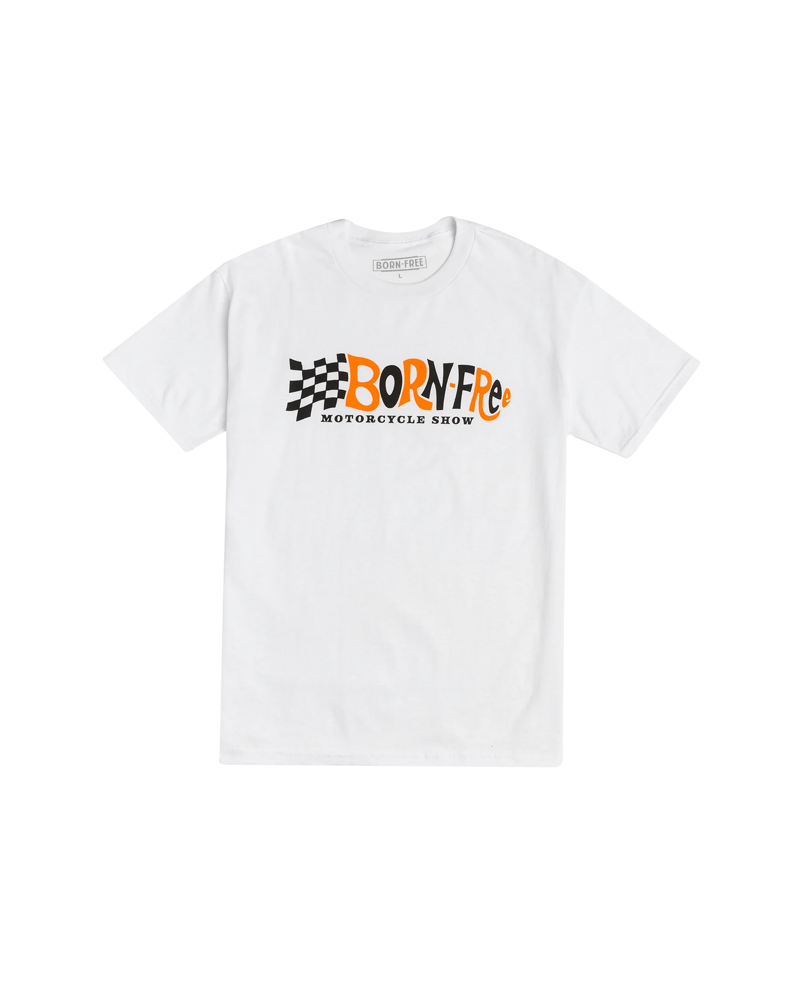 BORN FREE CHECKERED STOCK T-SHIRT