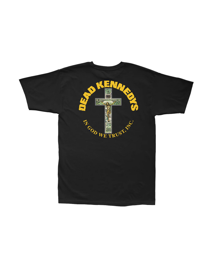 DEAD KENNEDYS X LMC  WE TRUST INC STOCK T-SHIRT