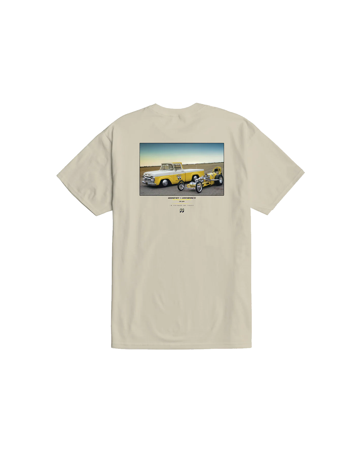 LMC X MOONEYES DOUBLE TROUBLE STOCK T-SHIRT