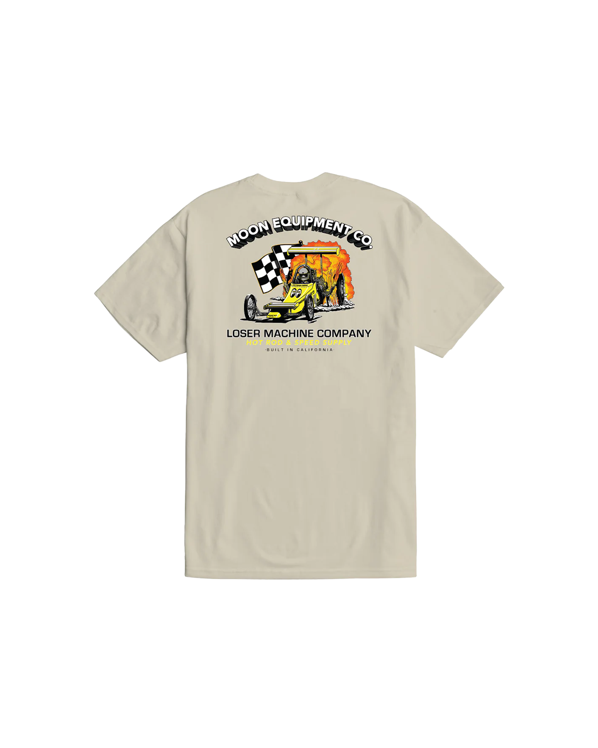 LMC X MOONEYES SMOKE EM STOCK T-SHIRT