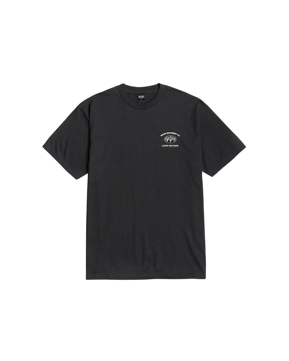 LMC X MOONEYES MQQNGLOW STOCK T-SHIRT (zoomed)