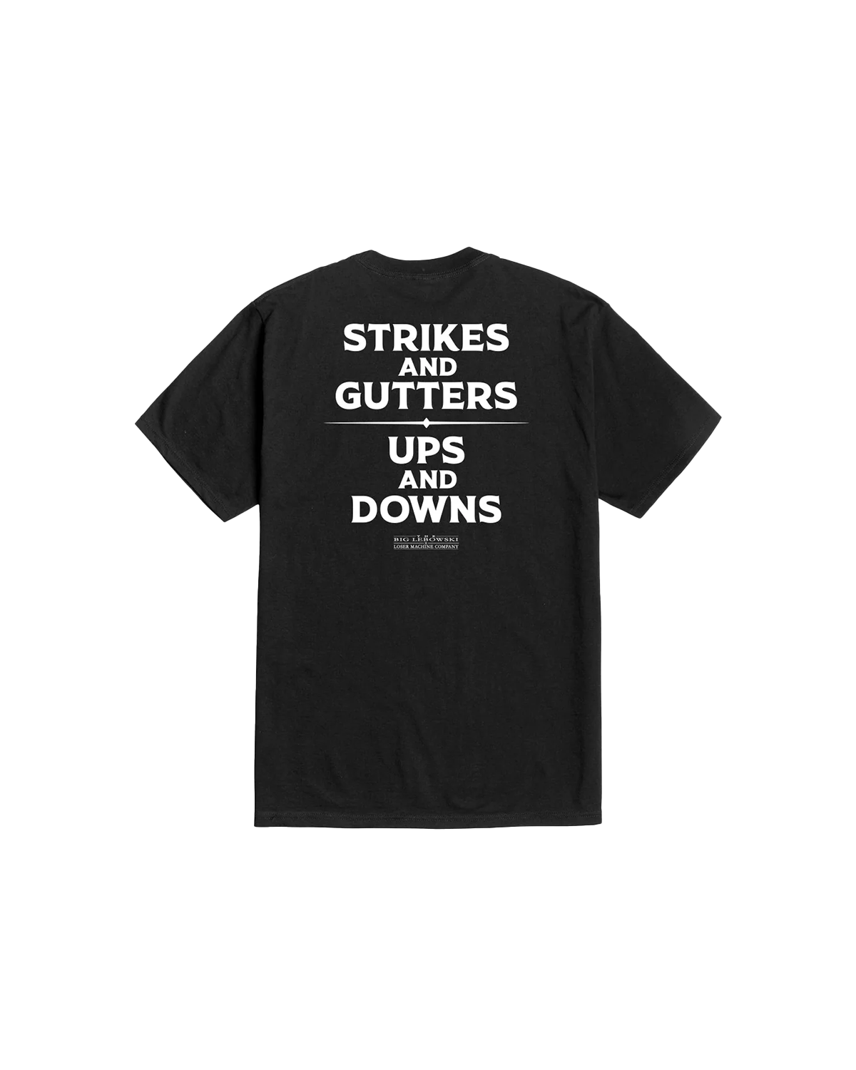 LMC X THE BIG LEBOWSKI THE DUDE STOCK T-SHIRT (zoomed)