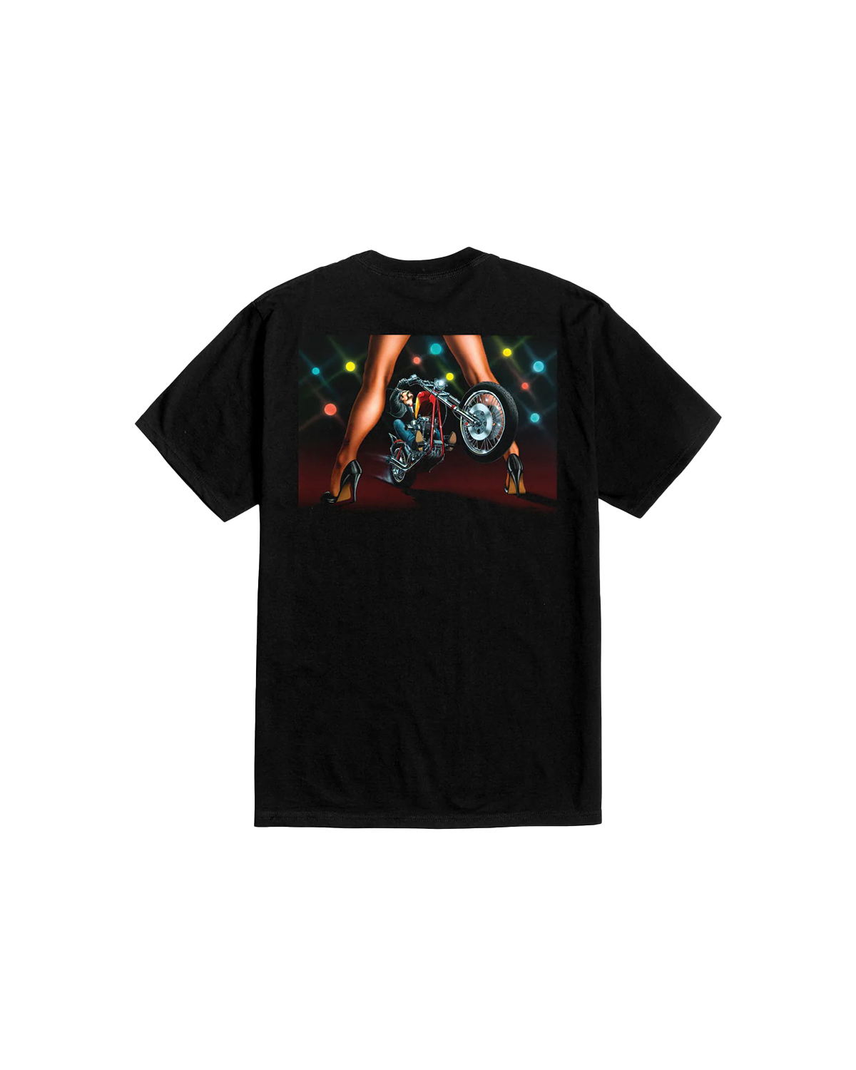 LMC X DAVID MANN LEGS STOCK T-SHIRT (zoomed)