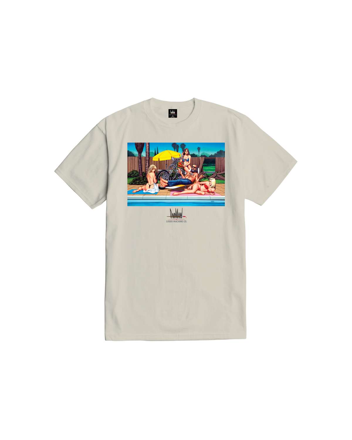 LMC X DAVID MANN POOLSIDE STOCK T-SHIRT