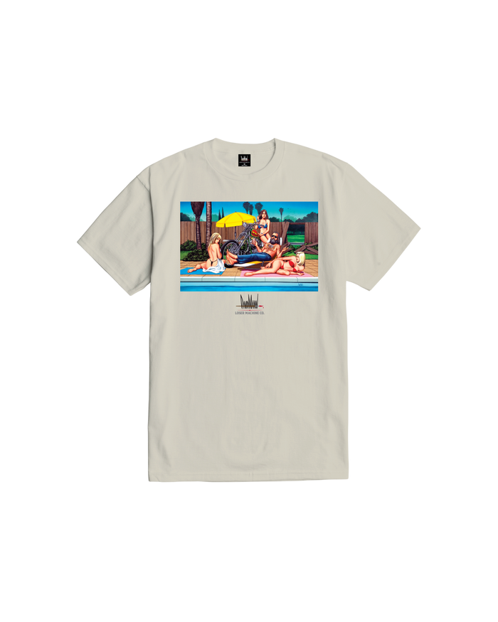 LMC X DAVID MANN POOLSIDE STOCK T-SHIRT