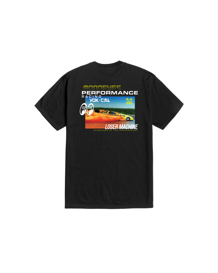 LMC X MOONEYES HIGH PERFORMANCE STOCK T-SHIRT