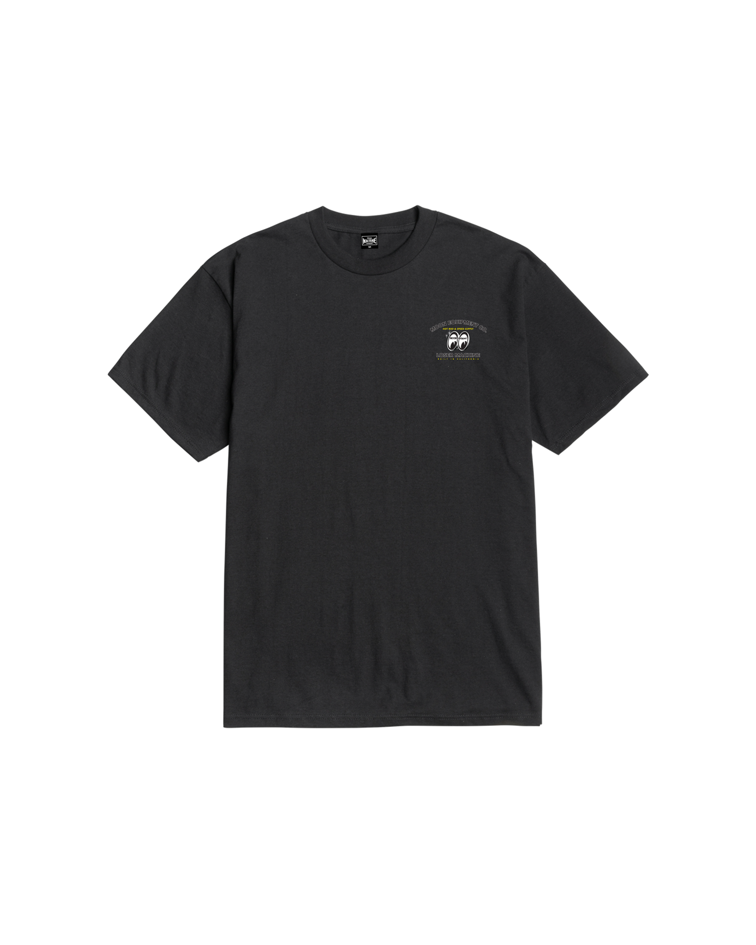 LMC X MOONEYES WORKBENCH STOCK T-SHIRT (zoomed)