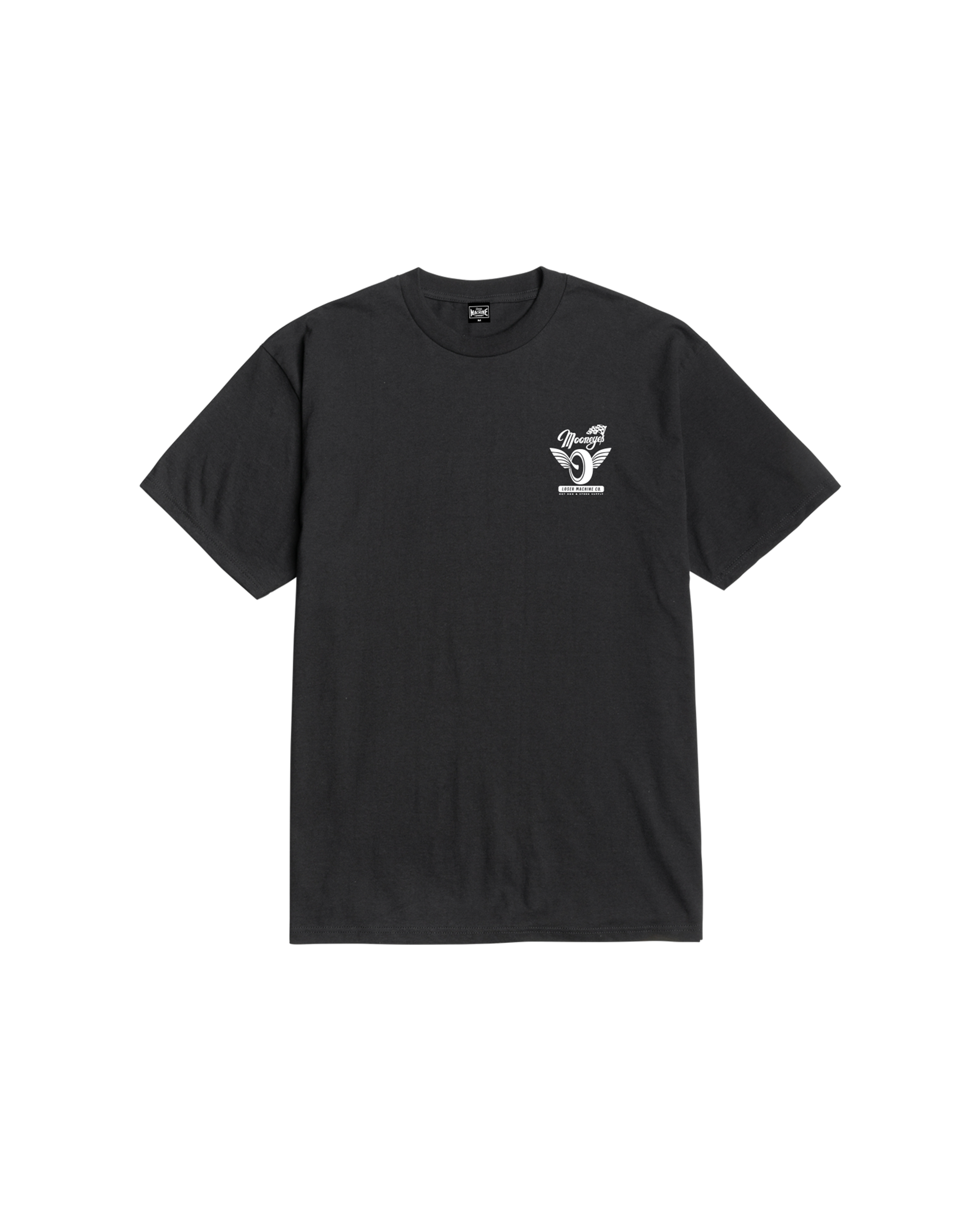 LMC X MOONEYES PARTNERSHIP STOCK T-SHIRT (zoomed)