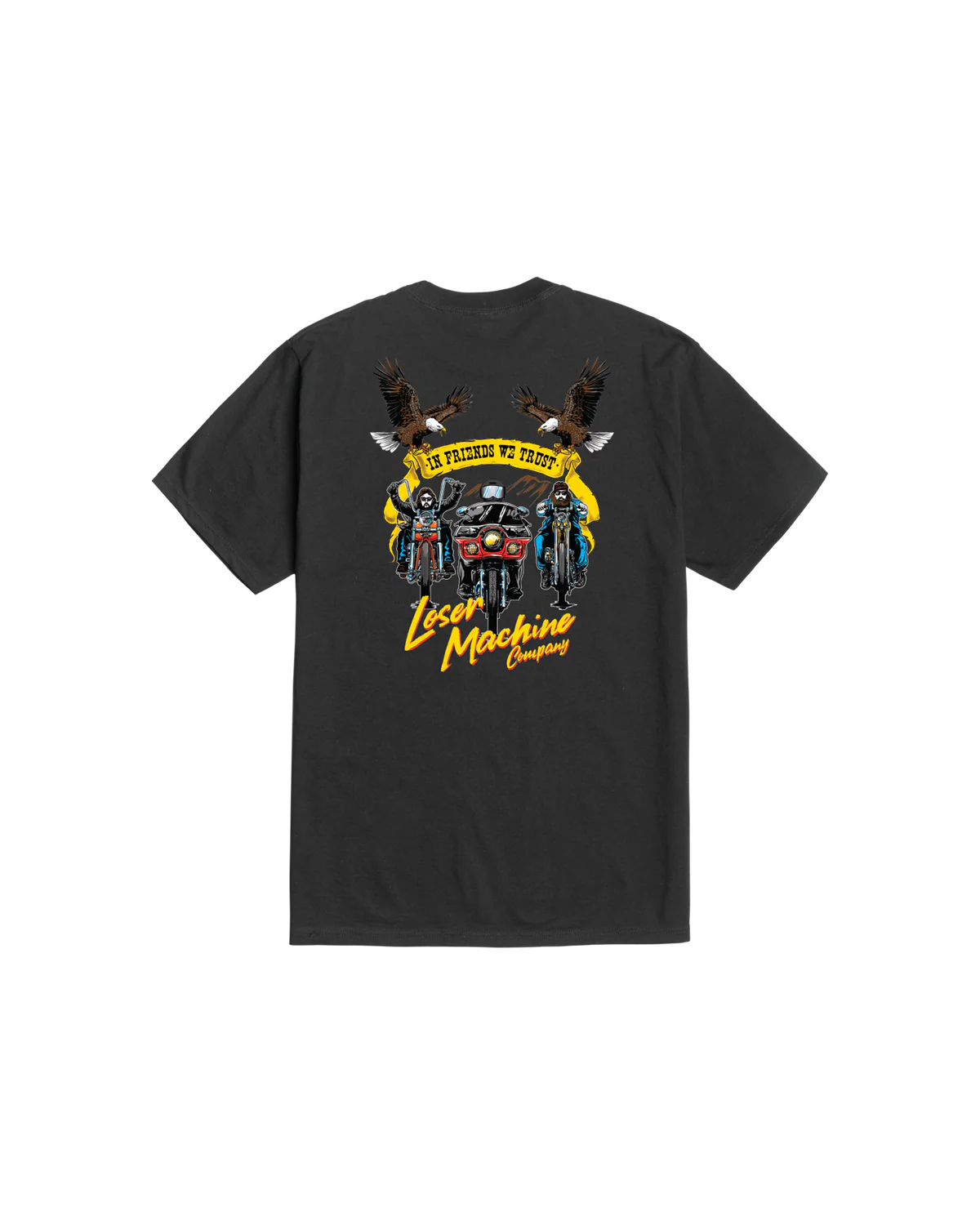 PAST & PRESENT STOCK T-SHIRT