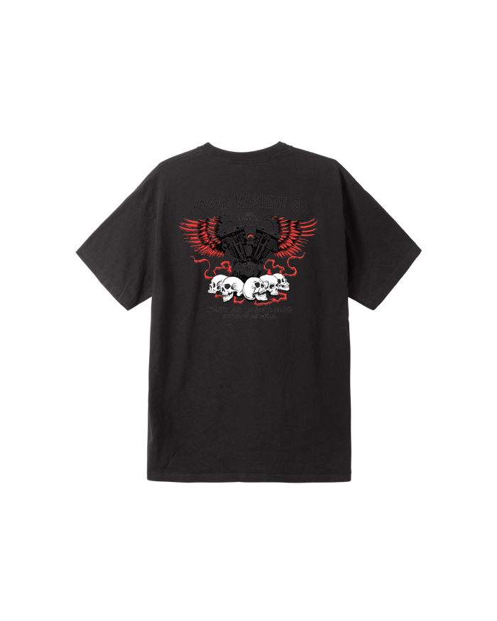loser-machine-no-easy-way-out-stock-t-shirt-black-enzyme