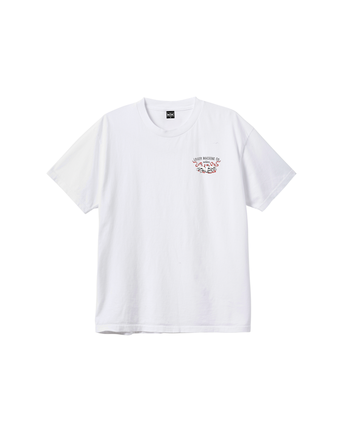 loser-machine-no-easy-way-out-stock-t-shirt-white-enzyme