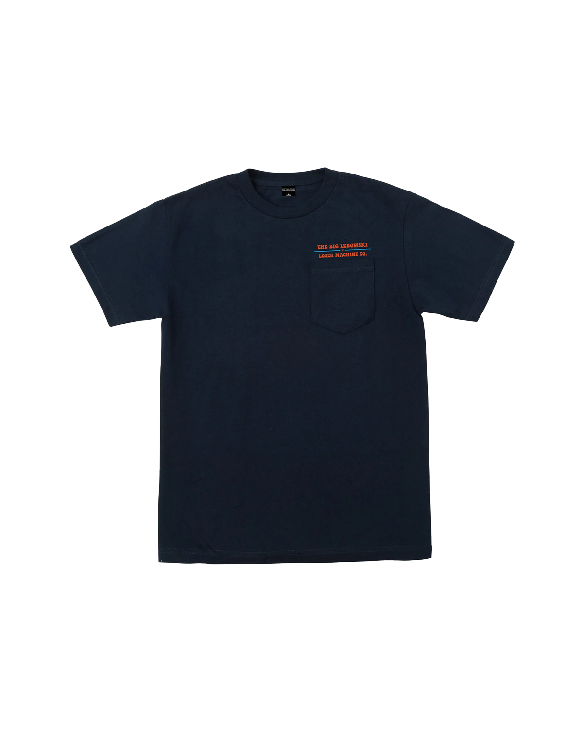 LMC X THE BIG LEBOWSKI THROWING ROCKS STOCK POCKET T-SHIRT