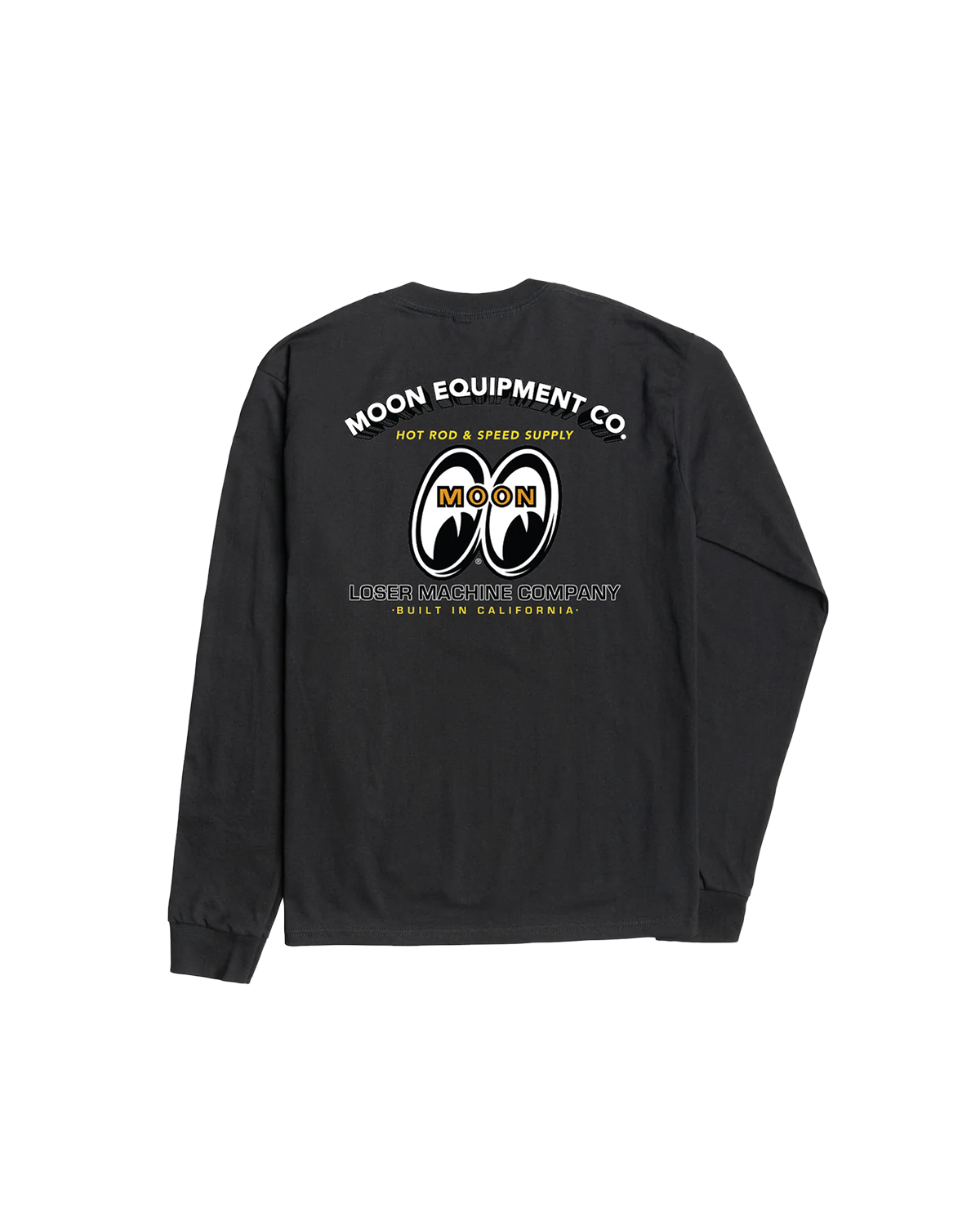 LMC X MOONEYES FRONT PAGE STOCK LS T-SHIRT