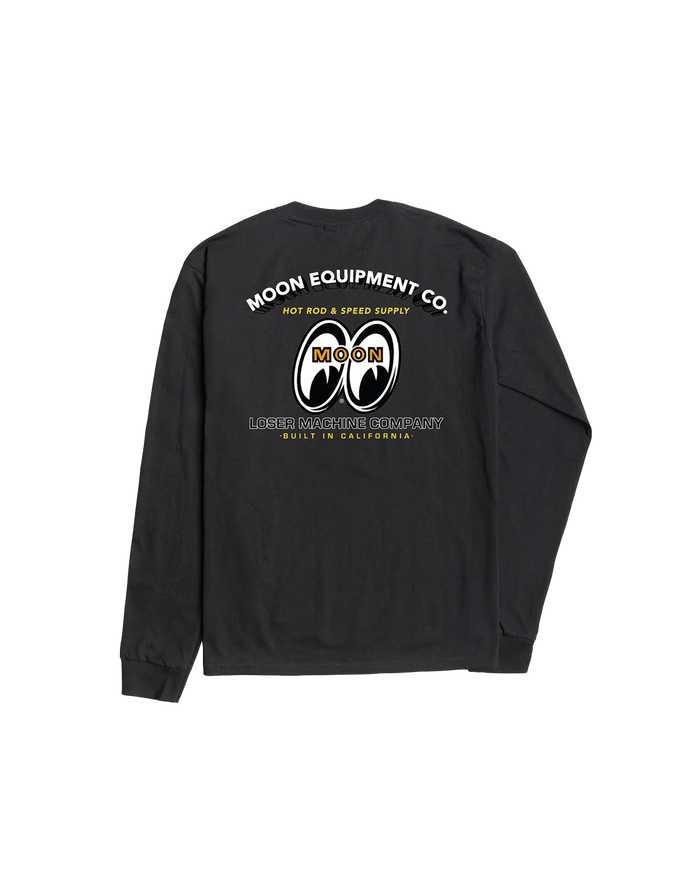 LMC X MOONEYES FRONT PAGE STOCK LS T-SHIRT