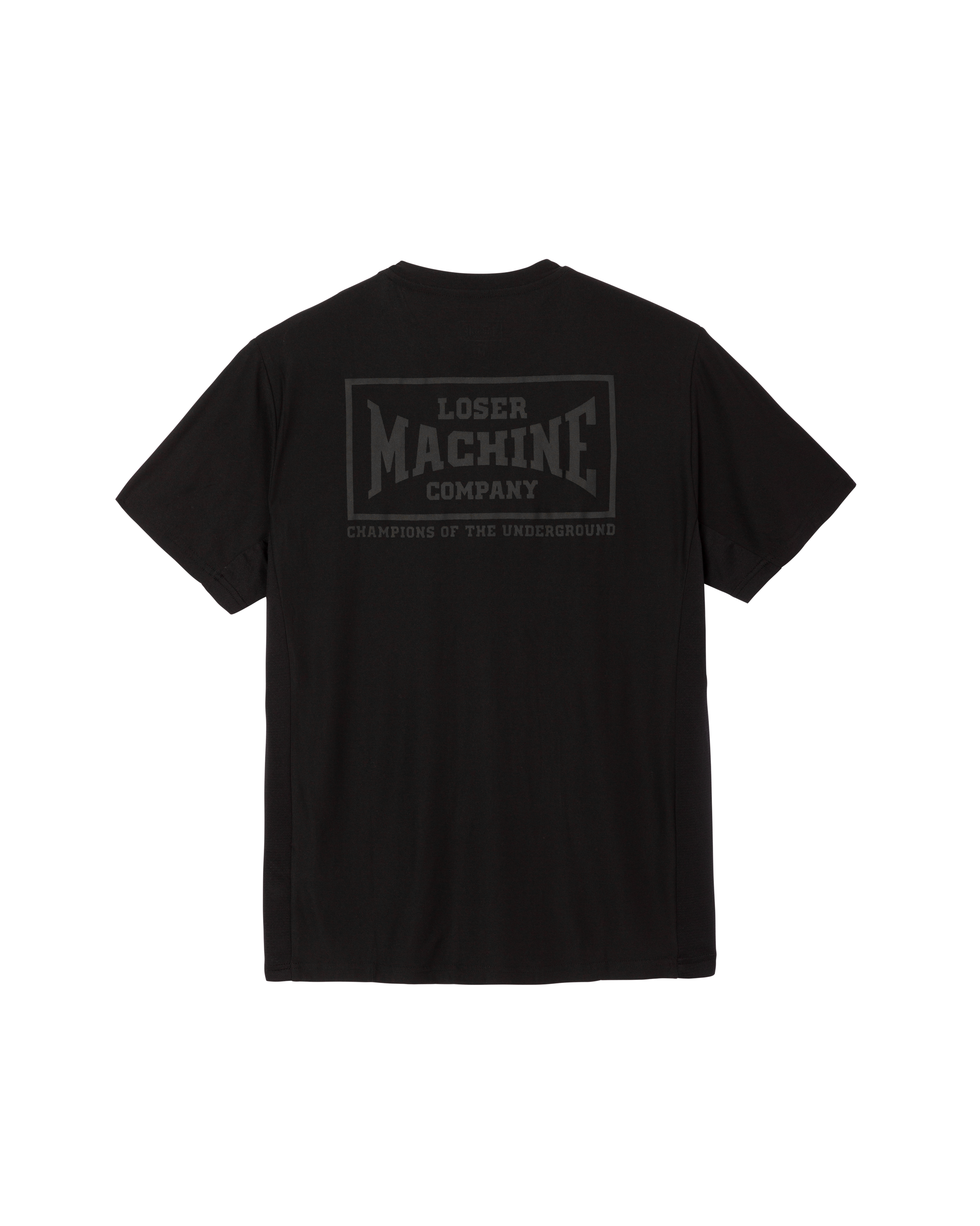 loser machine too hard knit black (zoomed)