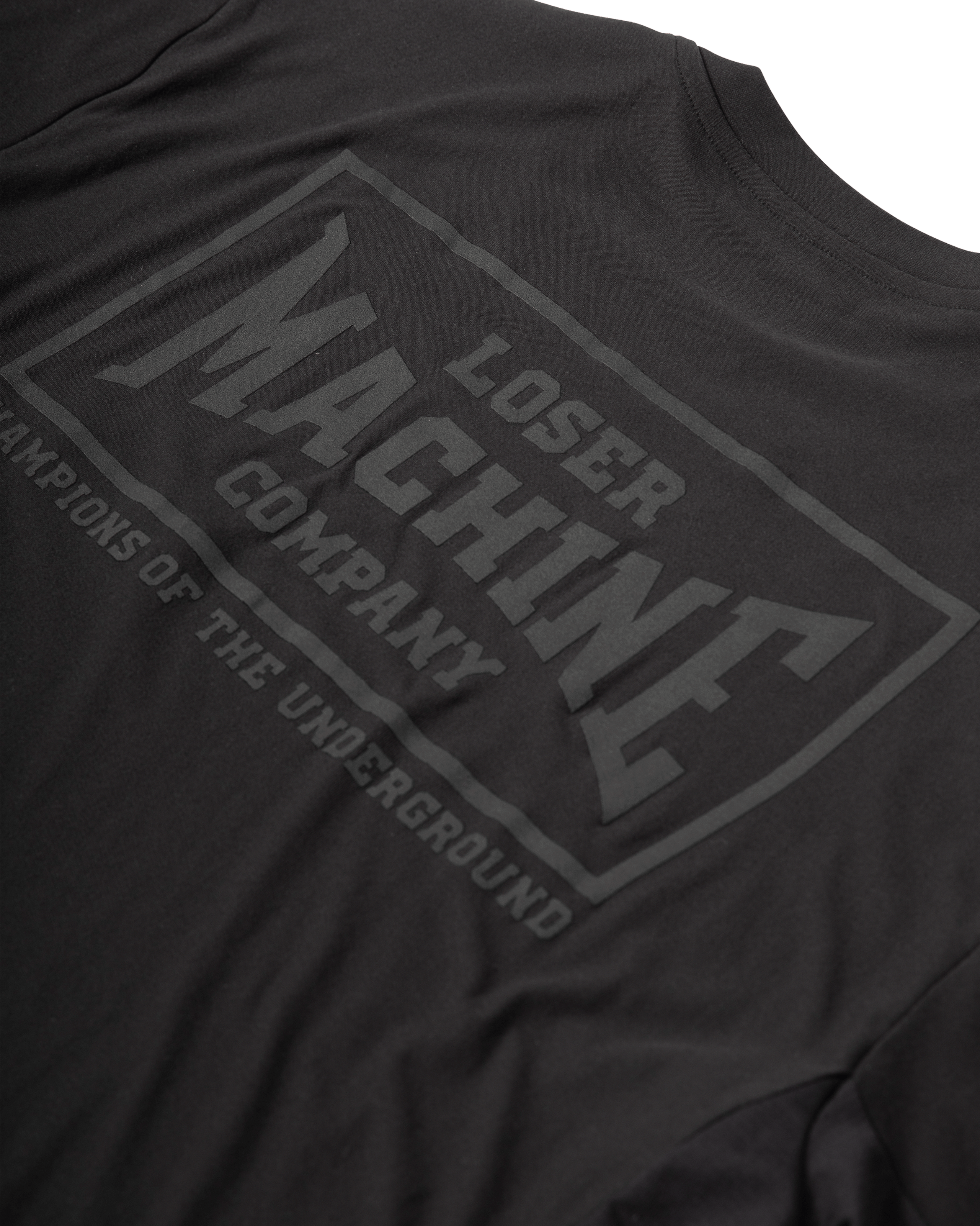 loser machine too hard knit black (zoomed)