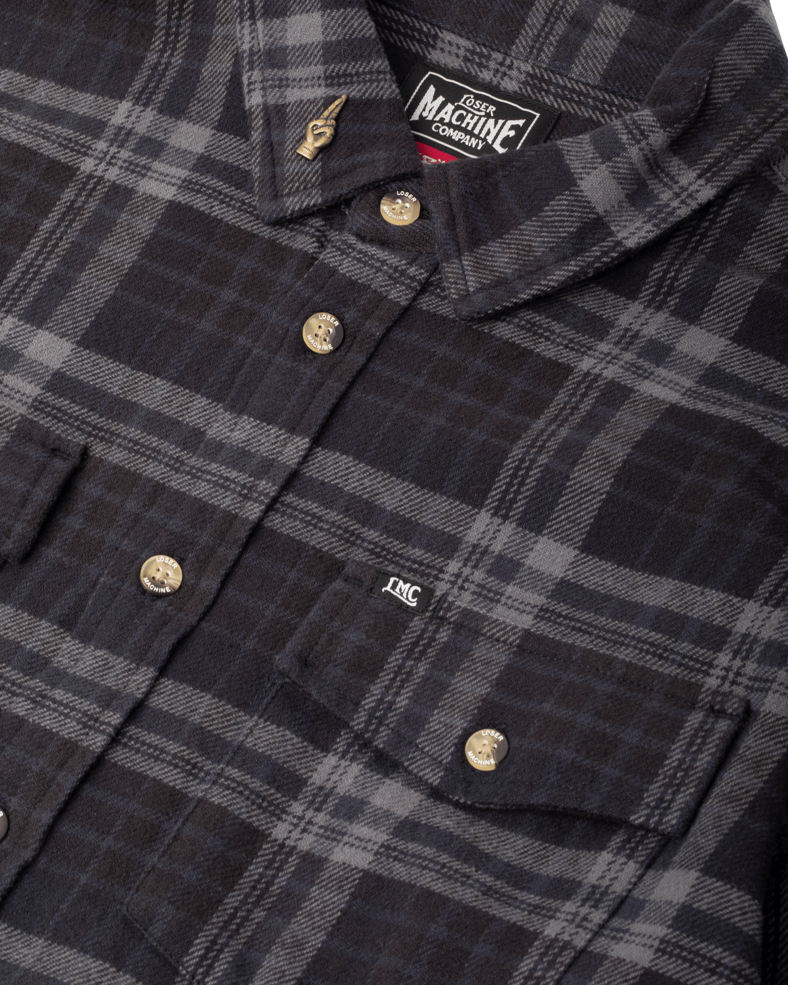 STEP UP FLANNEL SHIRT (zoomed)