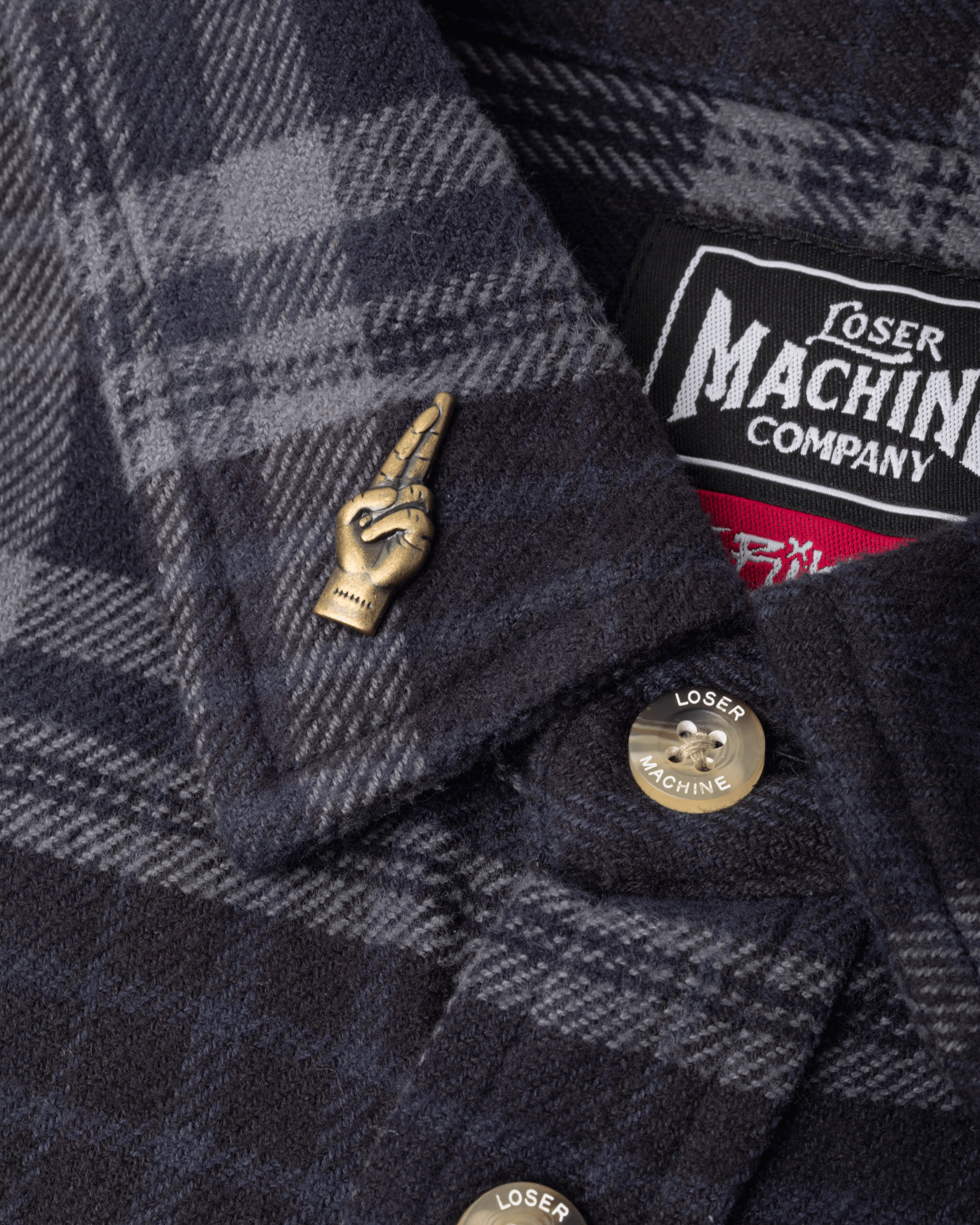 STEP UP FLANNEL SHIRT (zoomed)