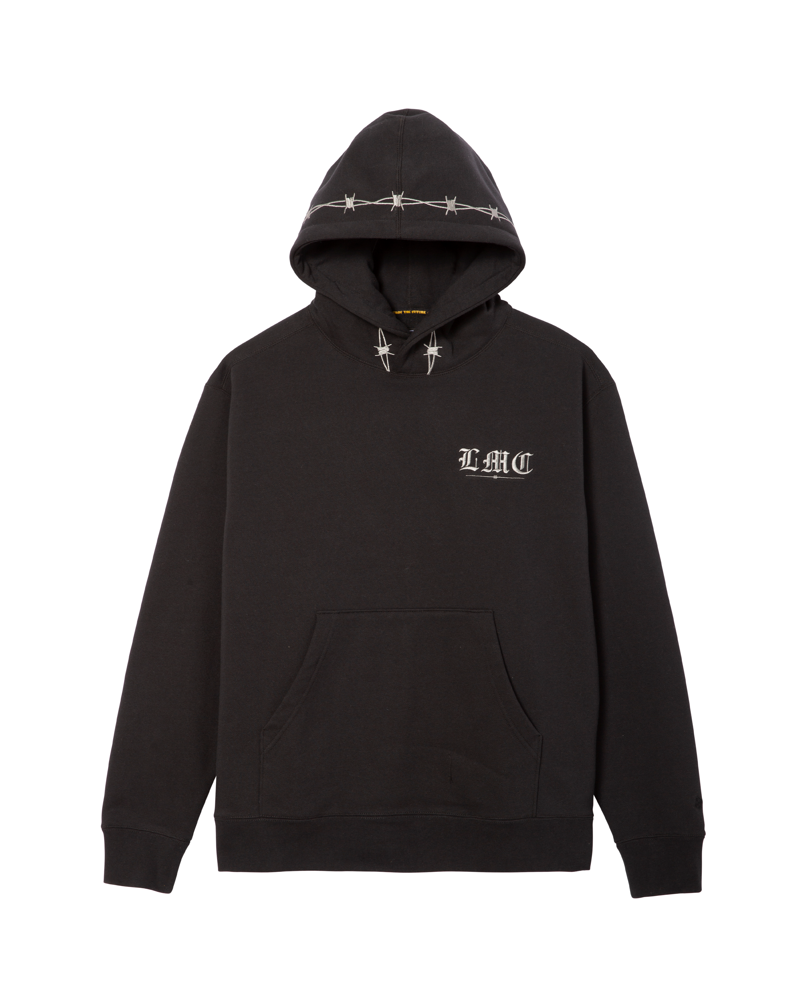 BARBED HOODED SWEATSHIRT (zoomed)