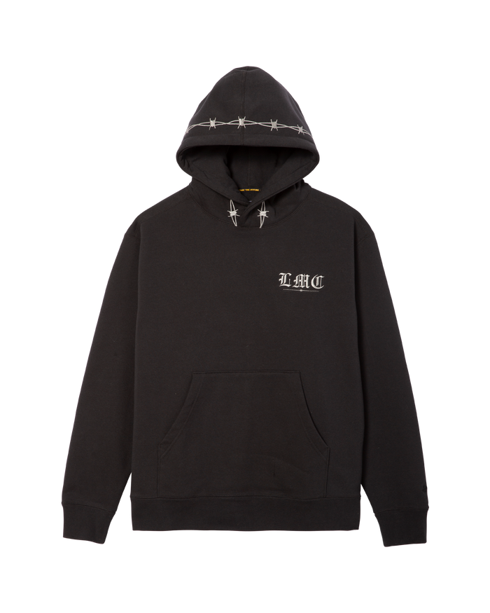 BARBED HOODED SWEATSHIRT