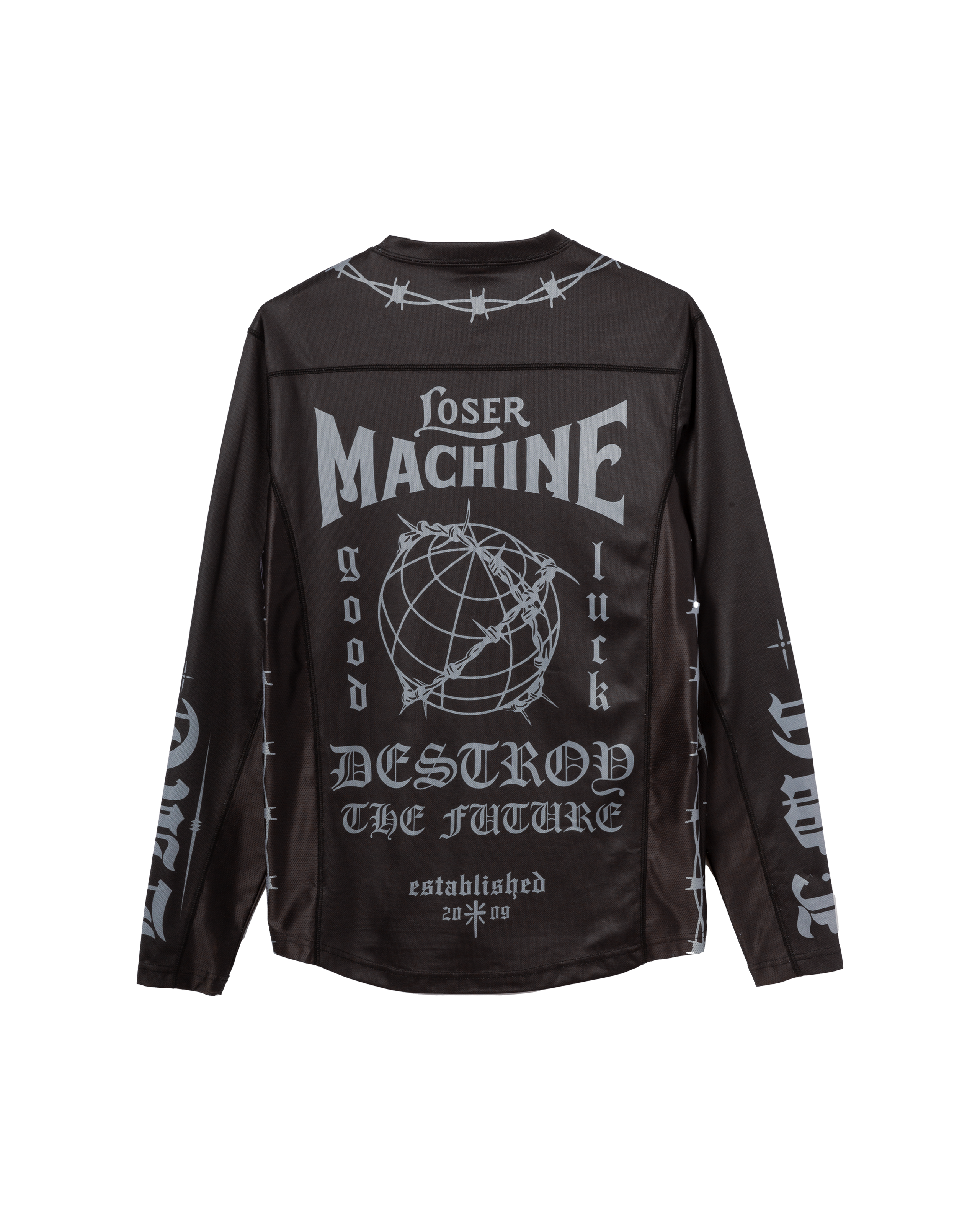loser machine chaos jersey black (zoomed)
