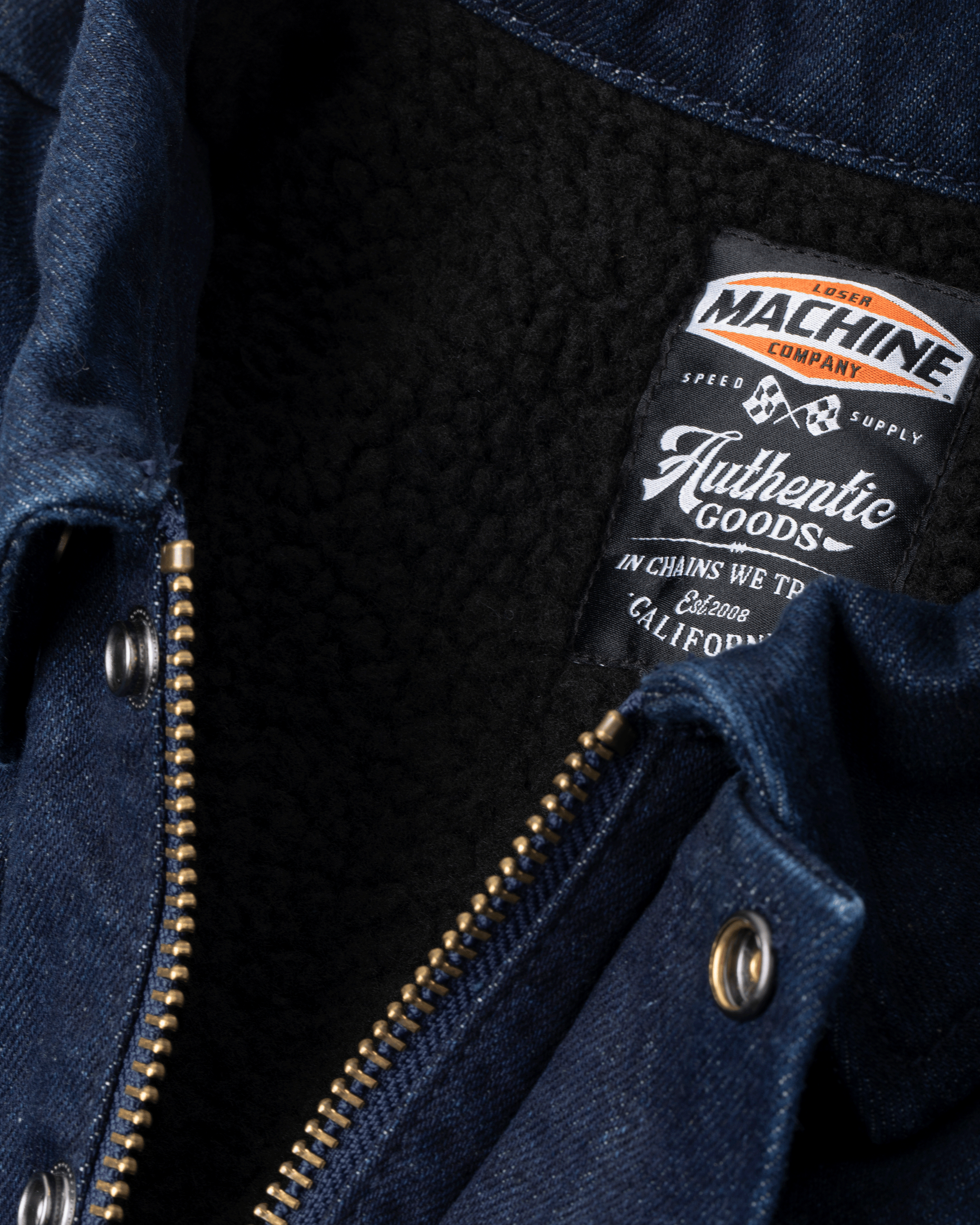 ARMOR DENIM JACKET (zoomed)