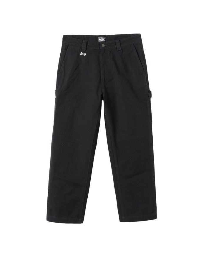 loser machine armor canvas pant black