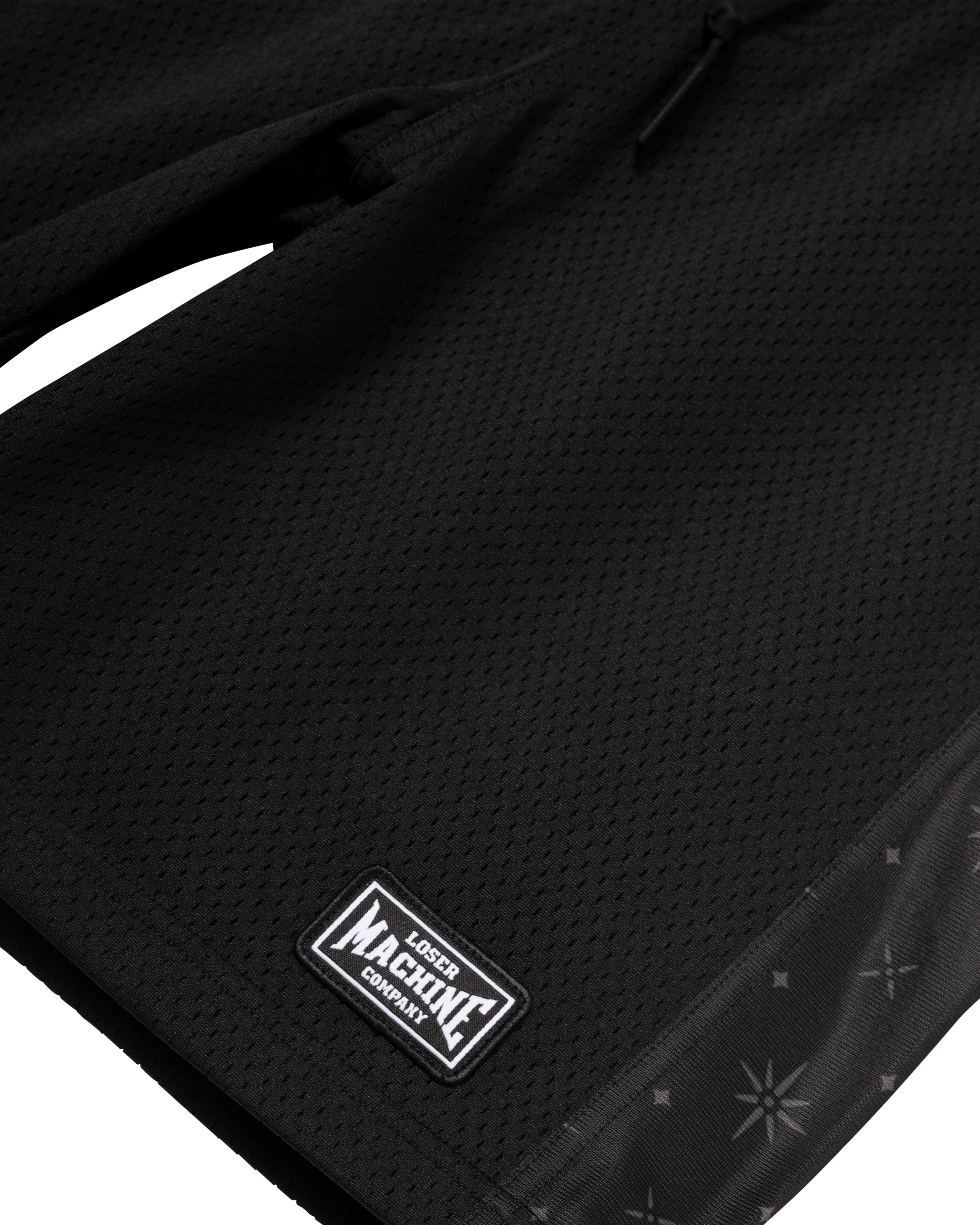 loser machine too hard short black