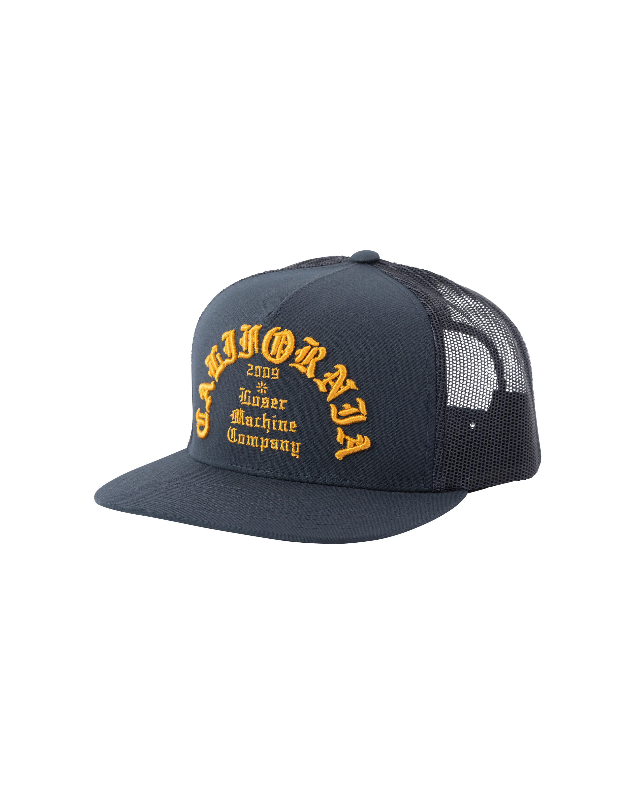 loser machine fanatic hat navy (zoomed)