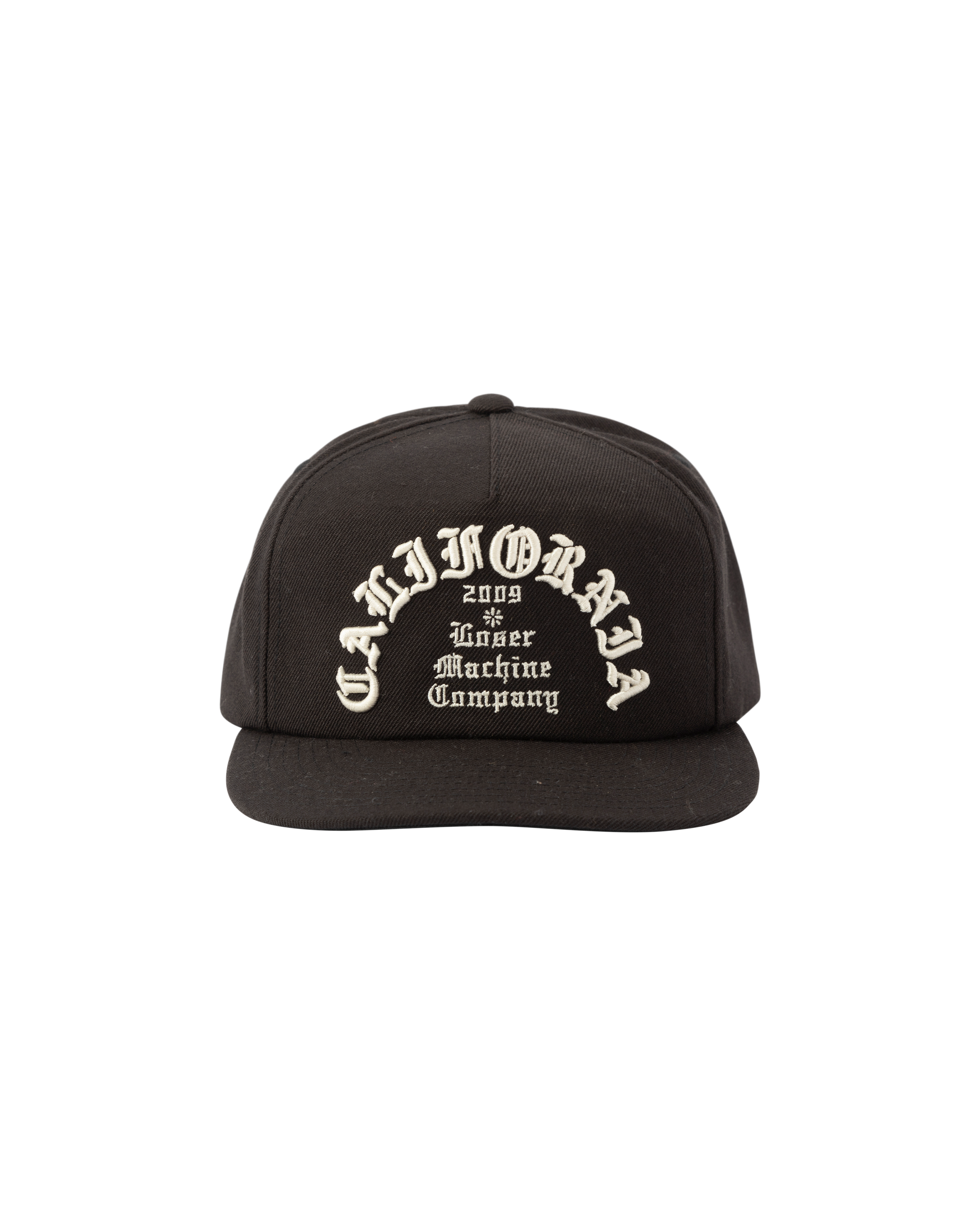 loser machine fanatic snapback hat black (zoomed)