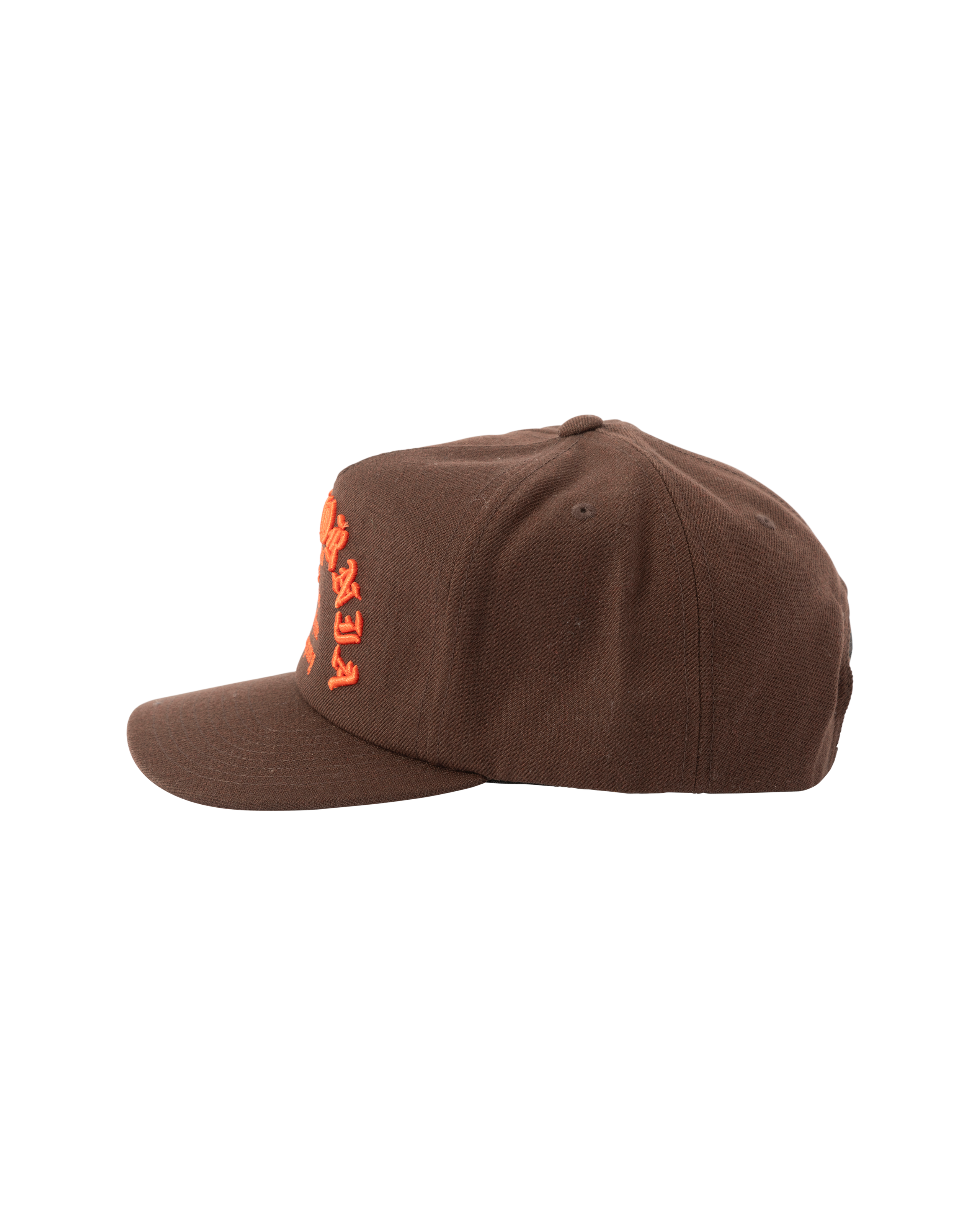 loser machine fanatic snapback hat brown (zoomed)