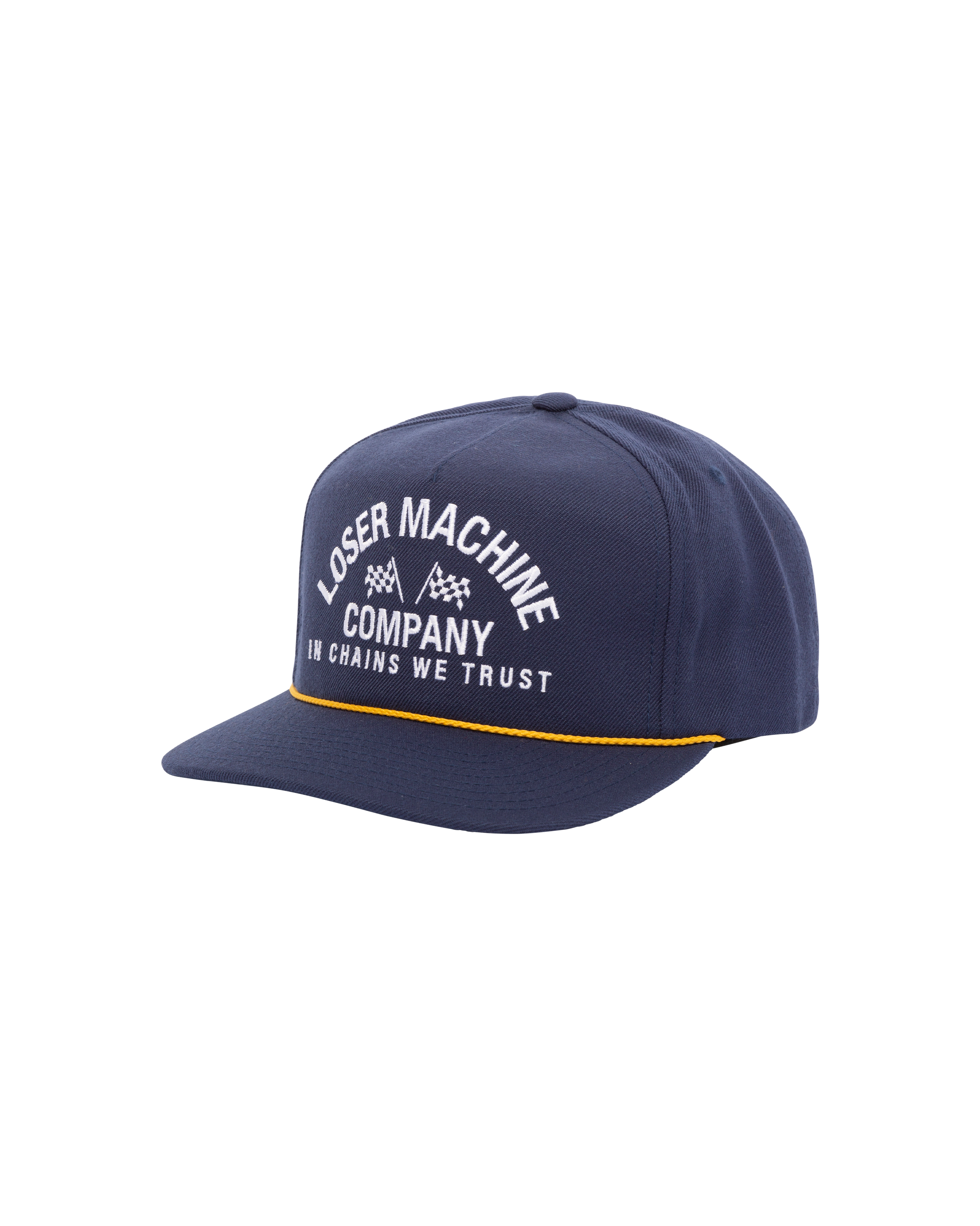 loser machine raceway redux hat navy (zoomed)