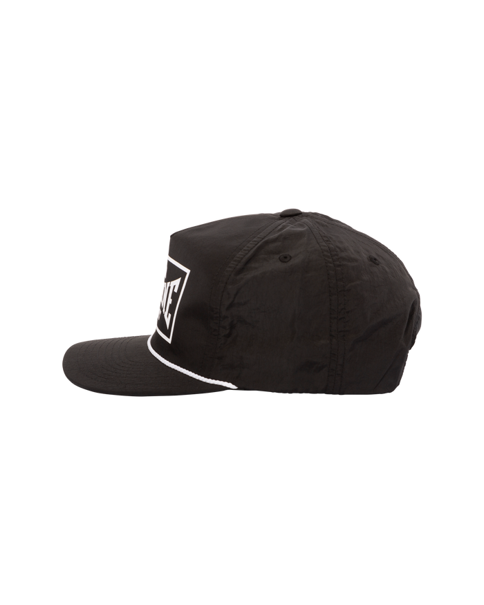 loser machine too hard hat black