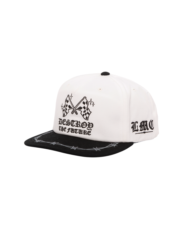 loser machine blitz hat white black
