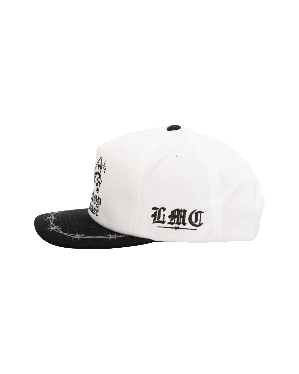 loser machine blitz hat white black