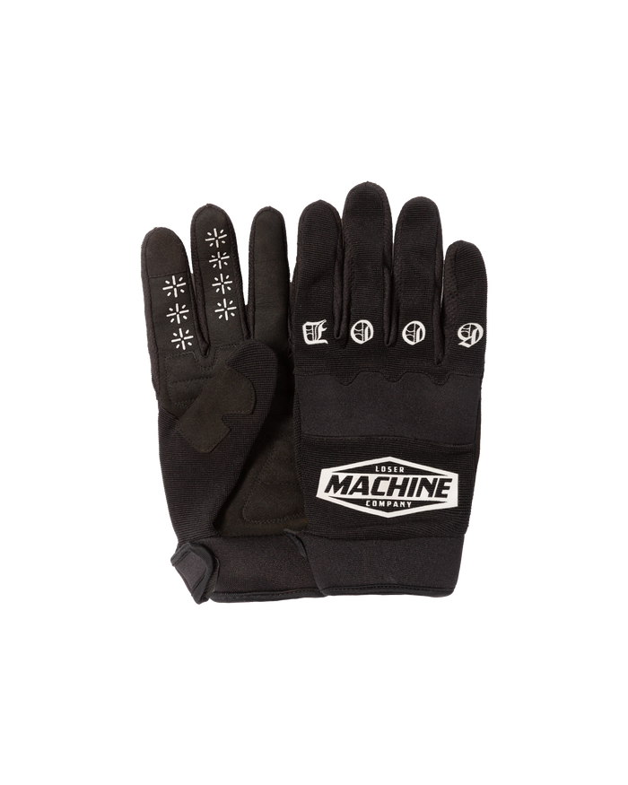 loser machine good luck gloves black